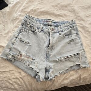 American Eagle Cheeky Pride Mom Shorts